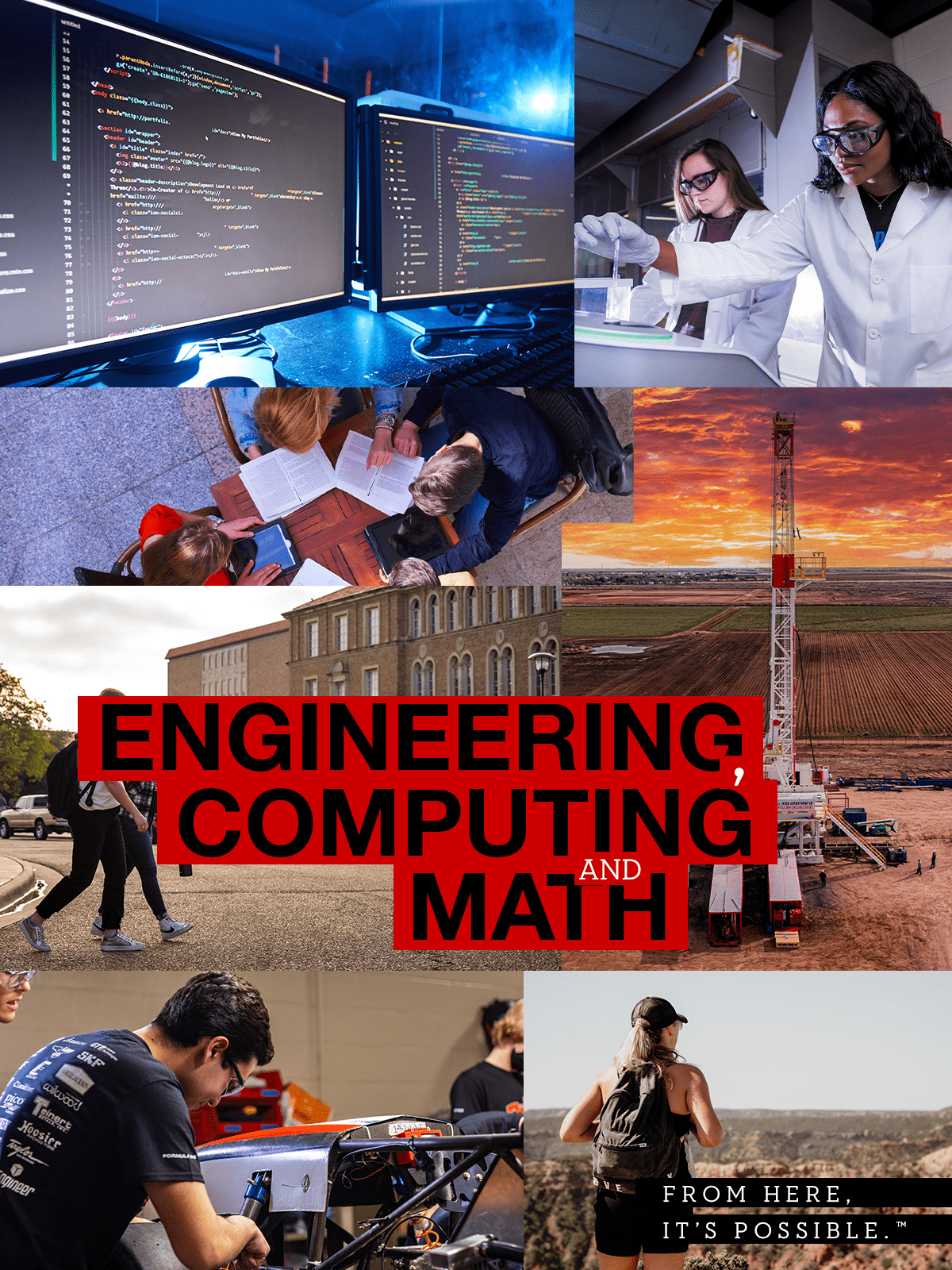 Engineering, Computing & Math Banner