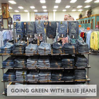 Going Green With Blue Jeans