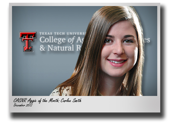 Aggie of the Month: Carlee Smith