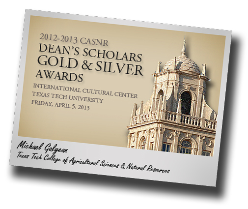 Dean's Scholars Awards