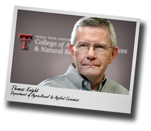 Tech's Thomas Knight, noted ag economics professor, to retire in May 