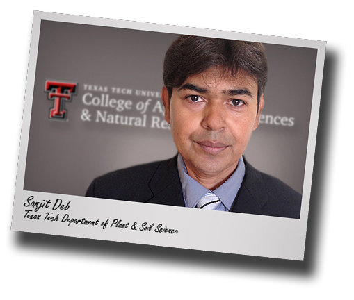 Sanjit Deb takes new post with Tech's Department of Plant and Soil Science