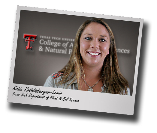 Katie Rothlisberger-Lewis joins Tech's Department of Plant and Soil Science