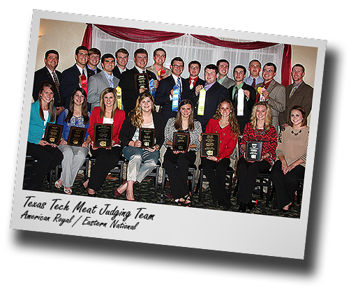 Texas Tech meat judging team finishes second, third at first two fall contests 