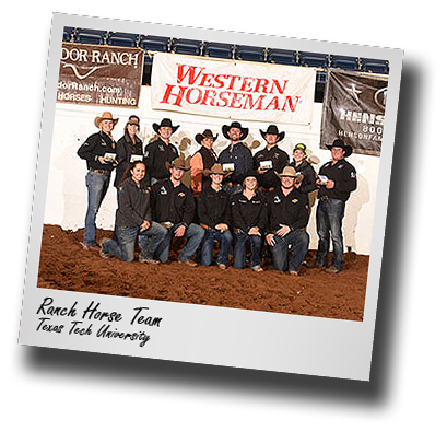 Texas Tech Ranch Horse Team captures crown at Western Horseman Show
