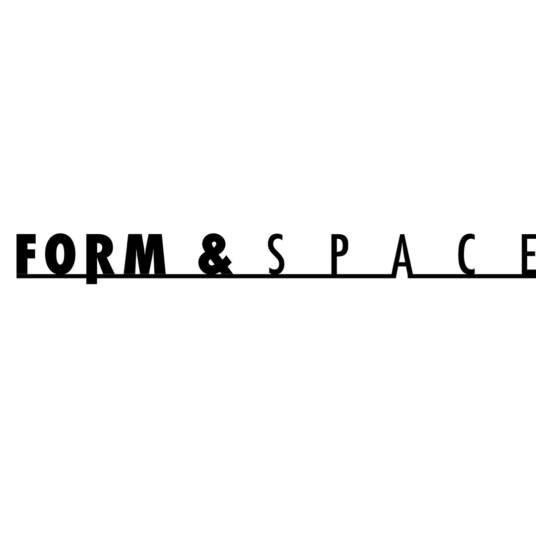 Form and Space Wordmark