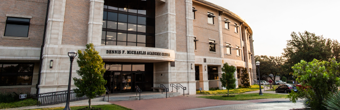 A photo of the Waco TTU Campus at MCC Michaelis Academic Center