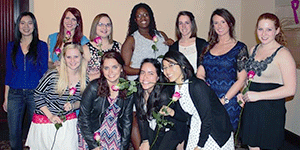 Attendees at the 2014 Pink Engineering Dinner