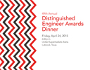 Distinguished Engineer Program - 2015 Thumbnail