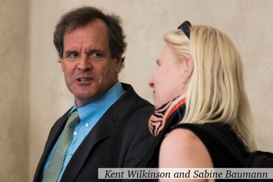 Kent Wilkinson and Sabine Baumann