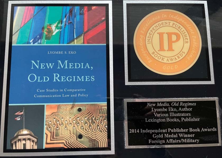 Gold Medal Winner, Independent Publisher Book Awards