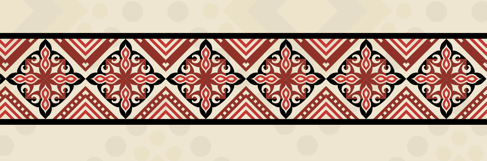 Spanish Tile Banner Pattern