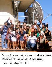 Mass Communications students study abroad