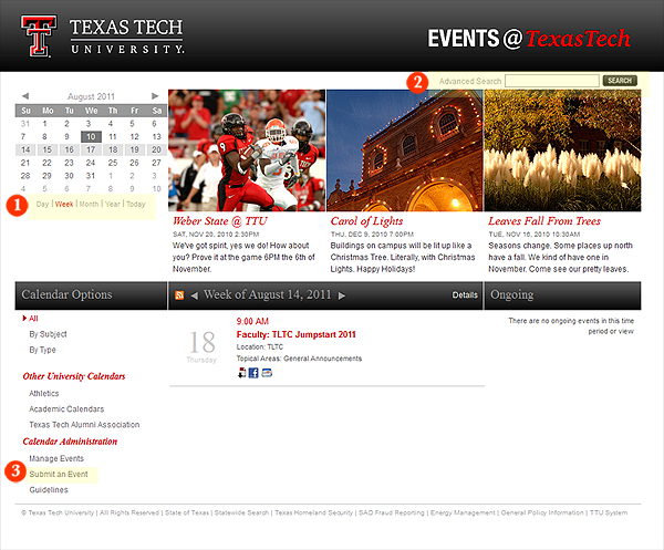 Events@TexasTech