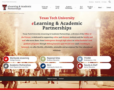 New eLearning Website