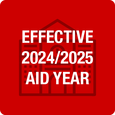 Effective 2024/2025 Aid Year