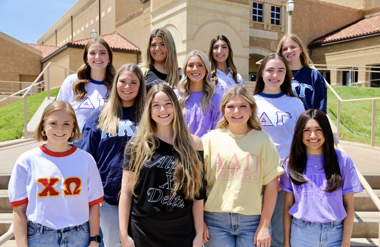 College Panhellenic Council members