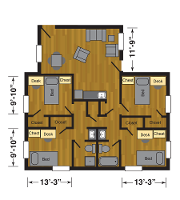 Carpenter Wells 4 - Bedroom