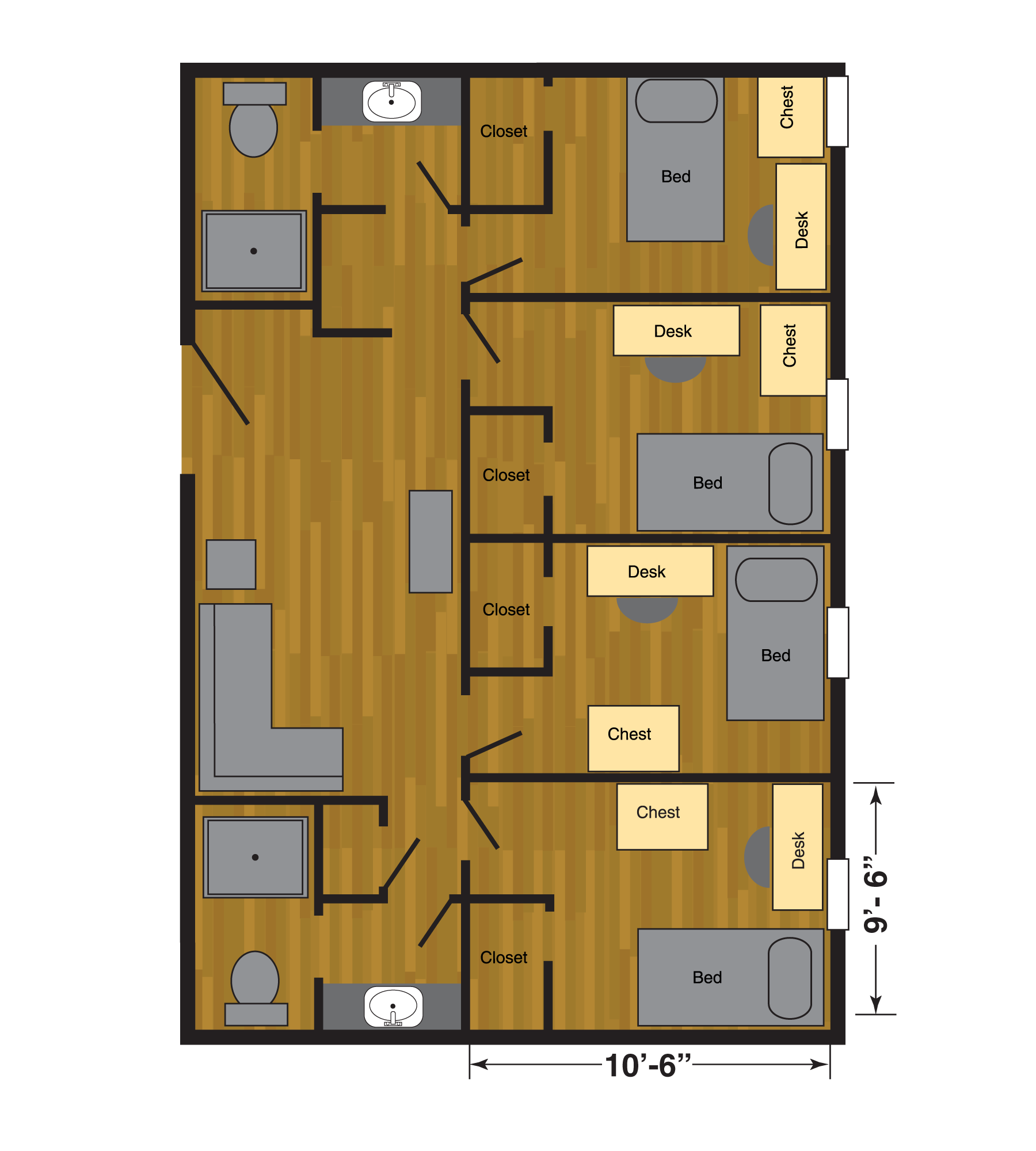 Talkington Hall Halls Housing Ttu