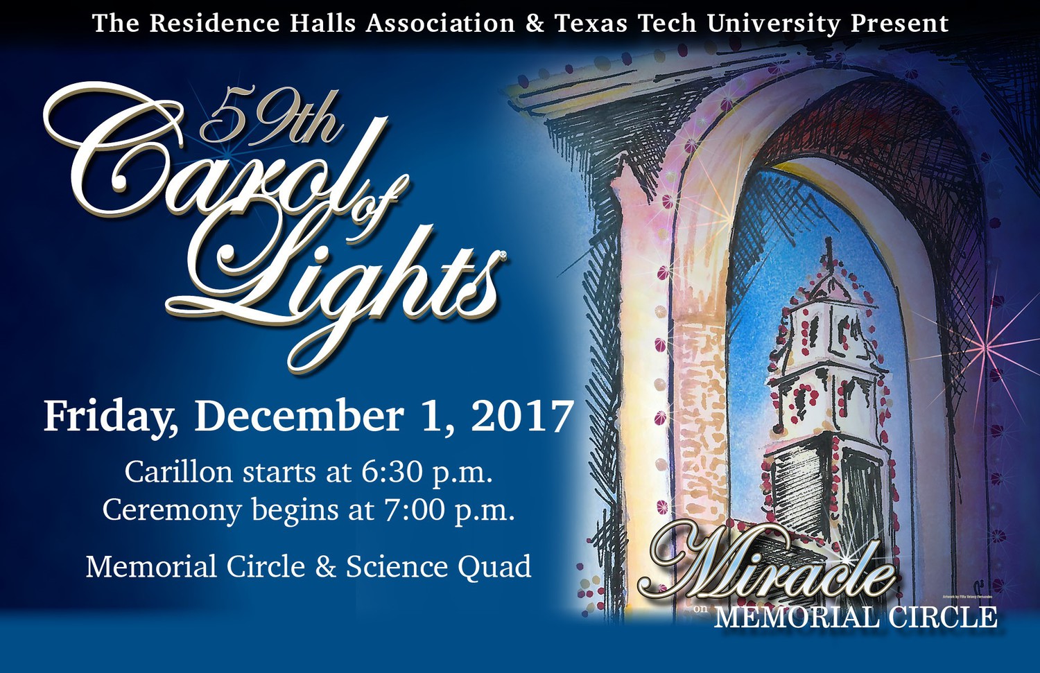 Carol of Lights Banner Carol of Lights Banner