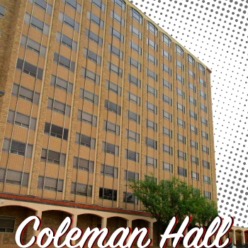 Graphic of the Coleman Hall
