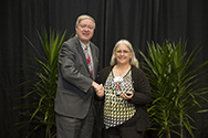 Image: Distinguished Staff Award - Matador Award Recipient: Priscilla Reid - Institute for Forensic Sciences