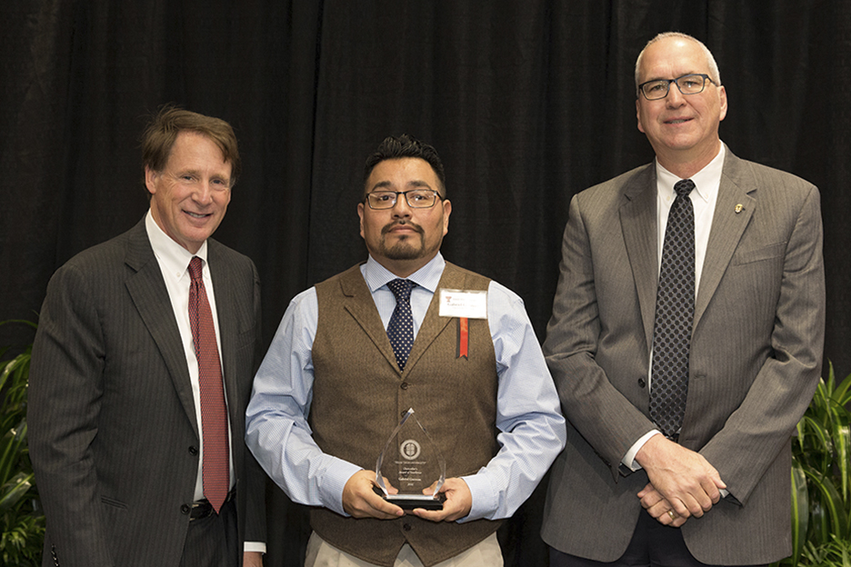 Image: Distinguished Staff Award - Chancellor's Award of Excellence Recipient: Gabriel Guzman - Operations Division