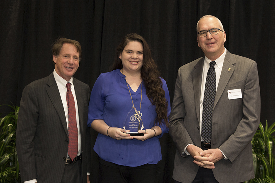 Image: Distinguished Staff Award - Matador Award Recipient: Kelsey Miller Jackson - Center for Campus Life