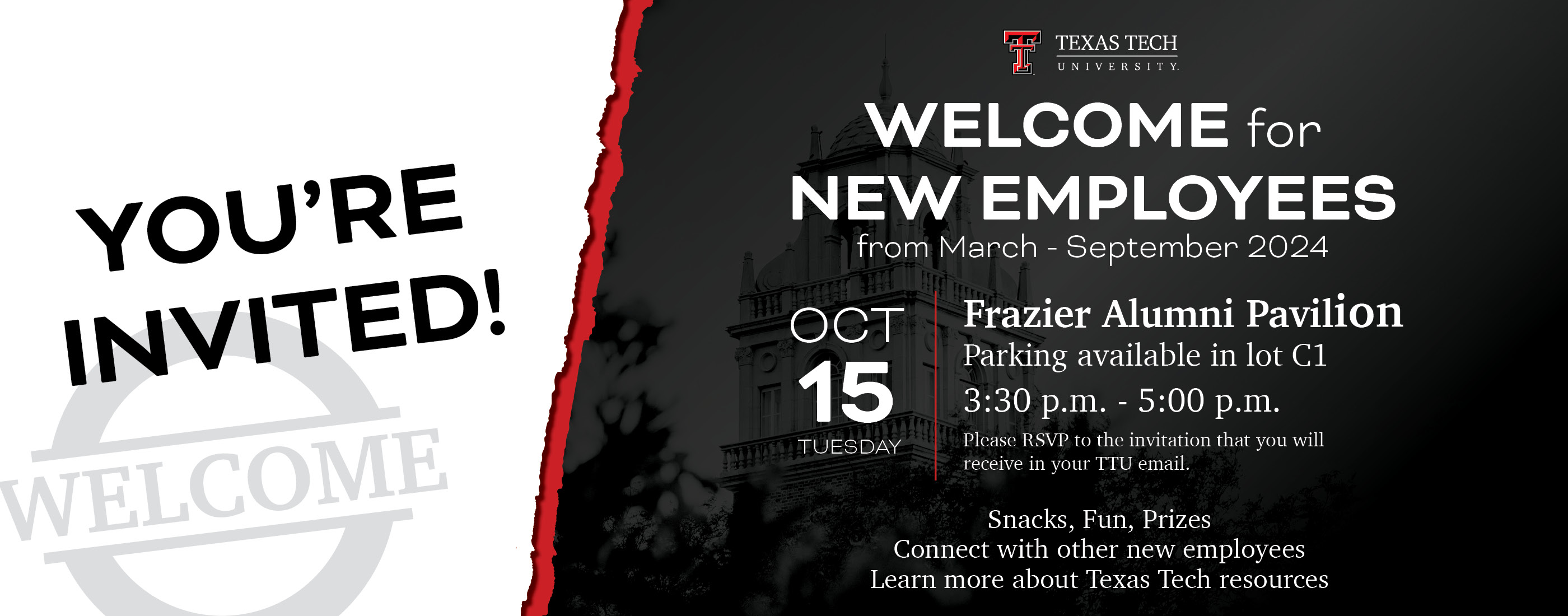 October Welcome Event