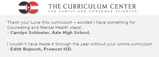 The Curriculum Center for Family and Consumer Sciences