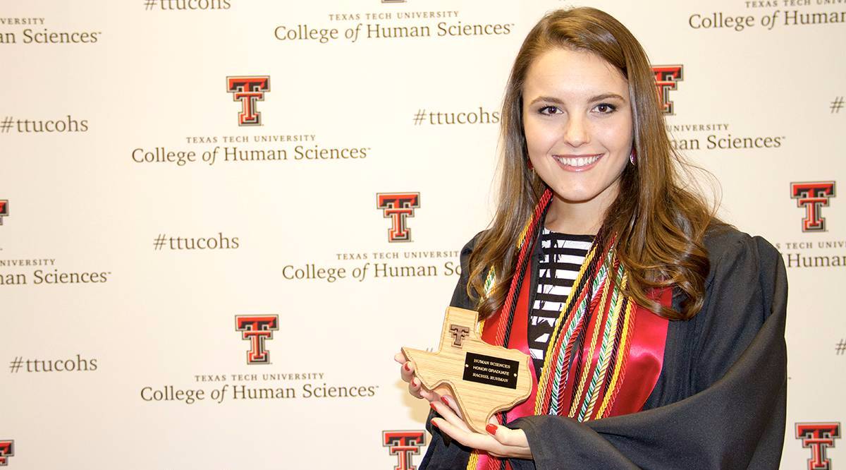 Human Sciences Banner Bearer Rachel Ruhman