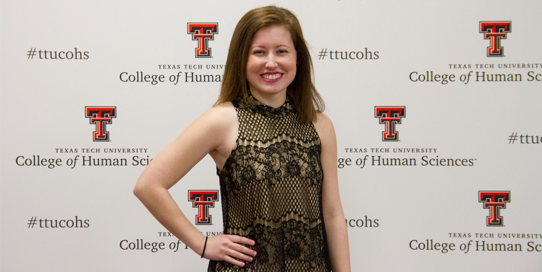 Human Sciences Banner Bearer Sarah Hardey