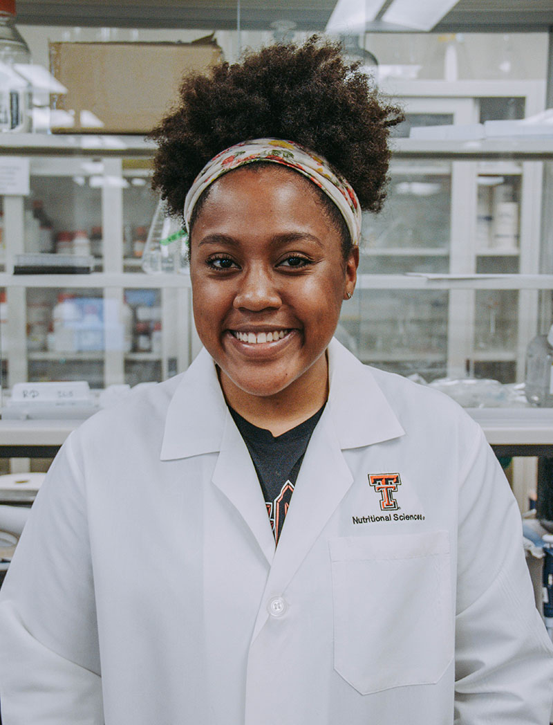 Paige Johnson- TTU NIOR Lab Member Nutritional Sciences