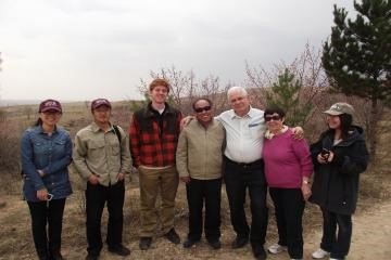 Mr. Raanan Katzir (third from right) with colleagues during a recent mission to China.