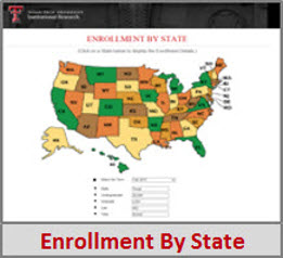Enrollment by State Map