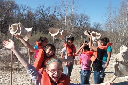 Photo of Outdoor School Students