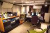 A view of the Crossroads Recording Studio