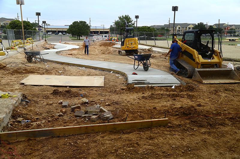 eco garden construction update