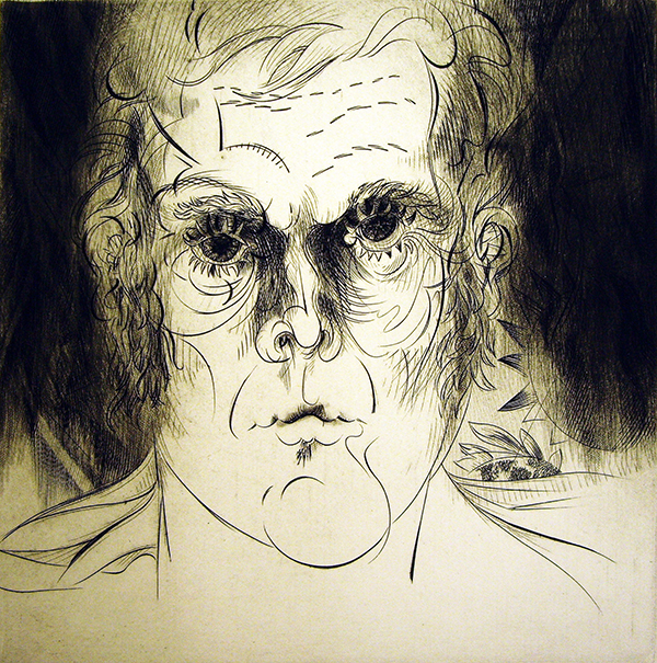 Evan Lindquist (born 1936) Self Portrait, 1979