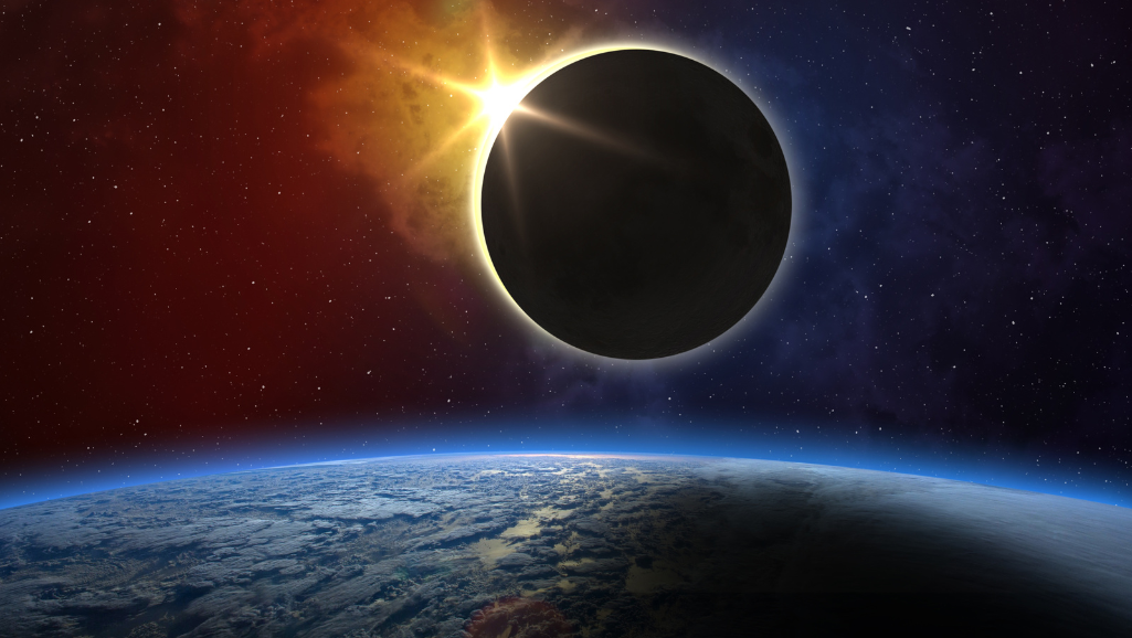 Solar Eclipse Graphic