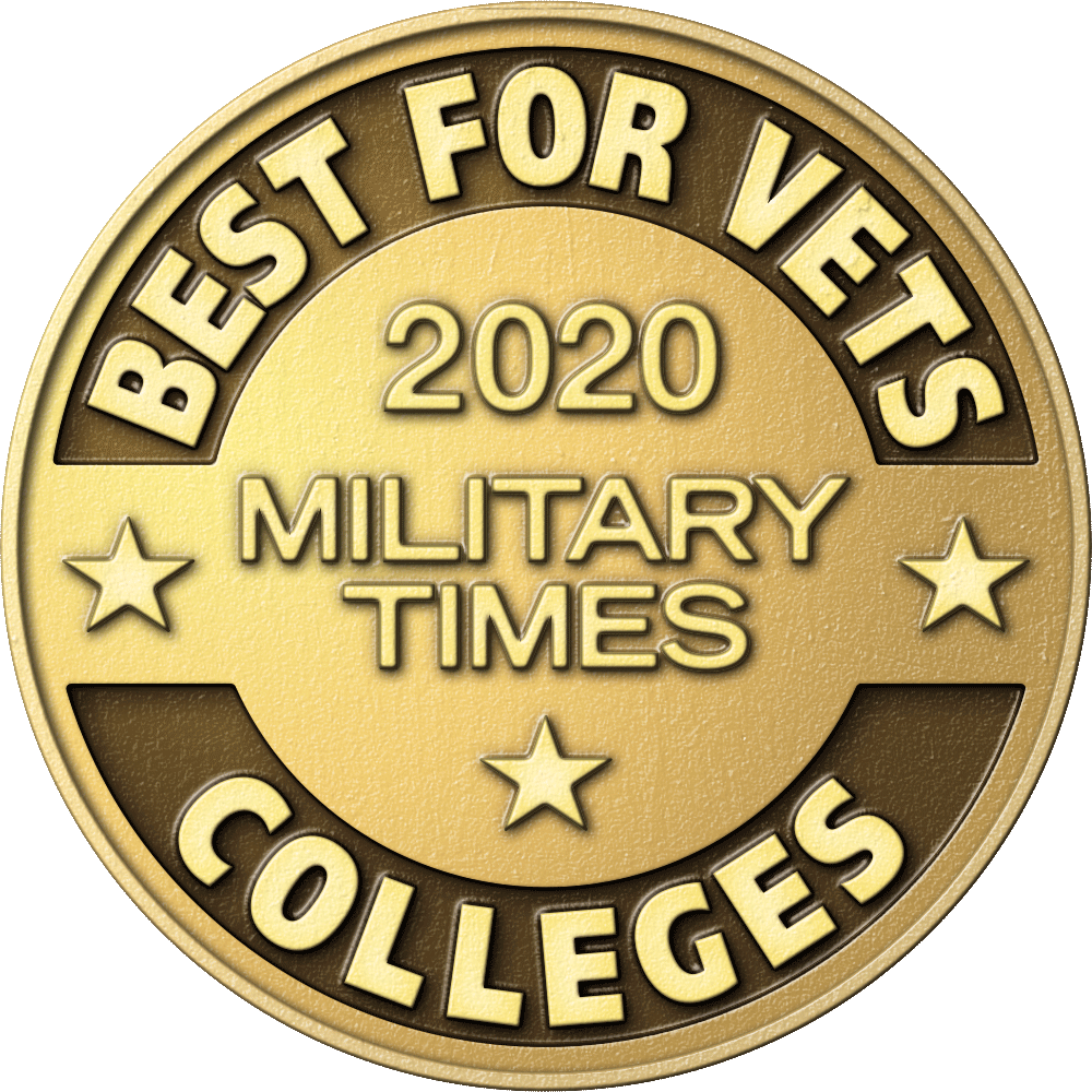 Military Times Best for Vets Colleges badge for 2020