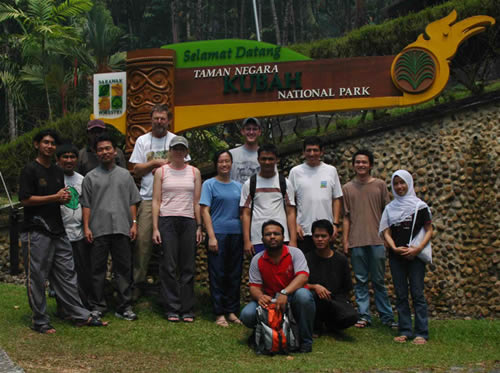 Kubah, Malaysia research team