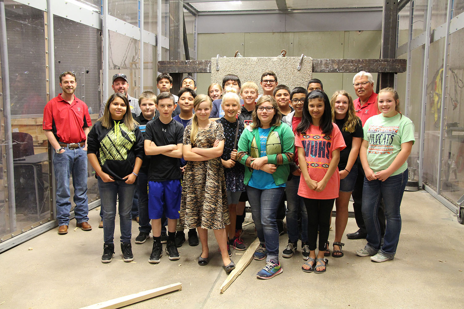 NWI welcomes Wellman-Union ISD students | National Wind Institute | TTU