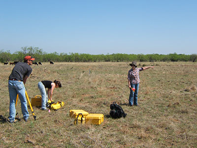 group of researchers including johnson at regional site in 2008 group of researchers including johnson at regional site in 2008