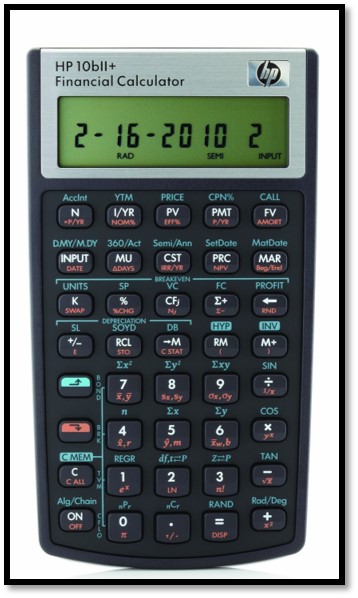 HP 10bII+ Calculator