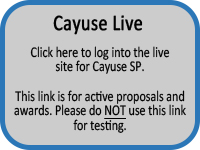 cayuse training