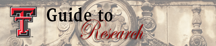 TTU Guide to Research