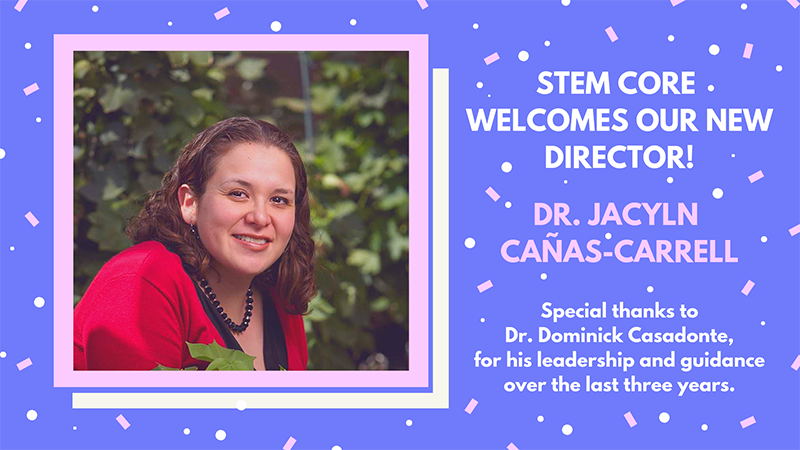 New Director Dr. Cañas-Carrell