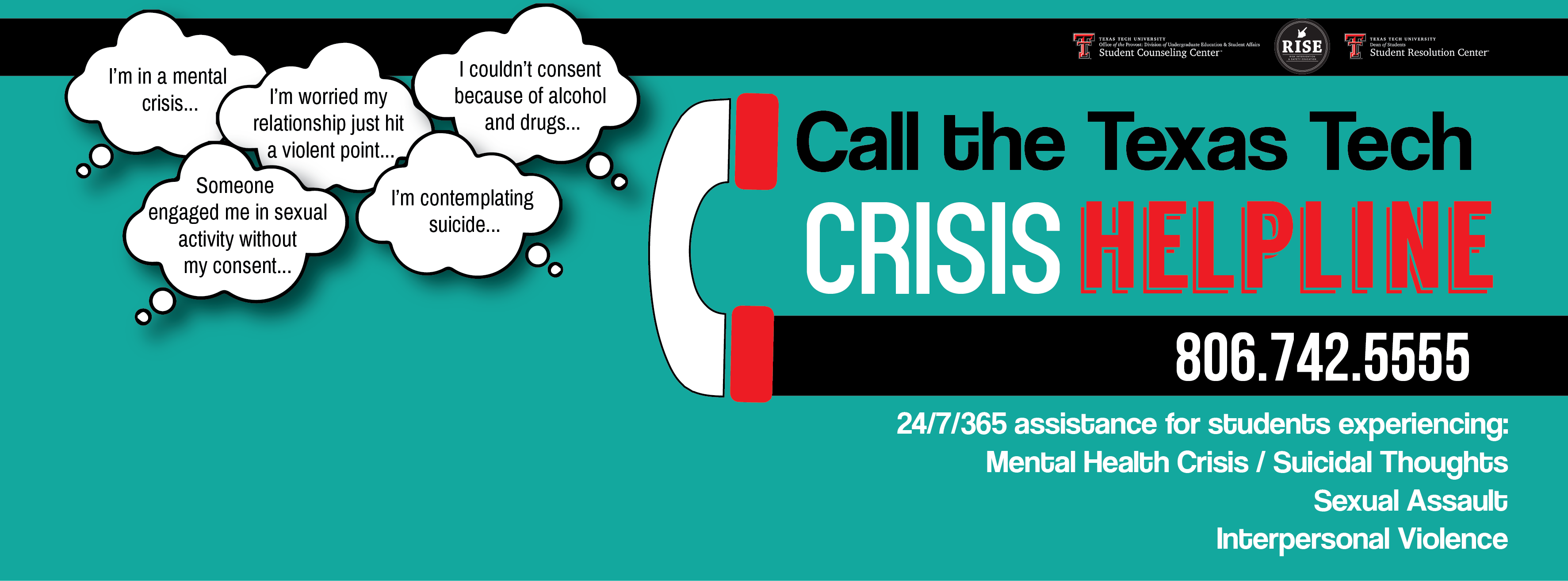 crisis helpline banner