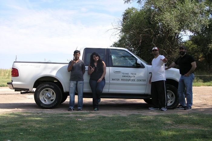 Students with WRC Truck